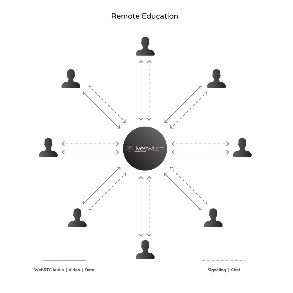 Frozen Mountain Remote Education Platform LiveSwitch