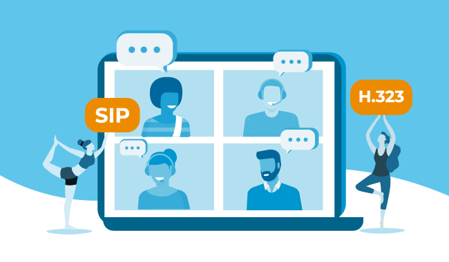 SIP H323 Configurations with WebRTC Solutions