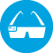 Smart Glasses Icon